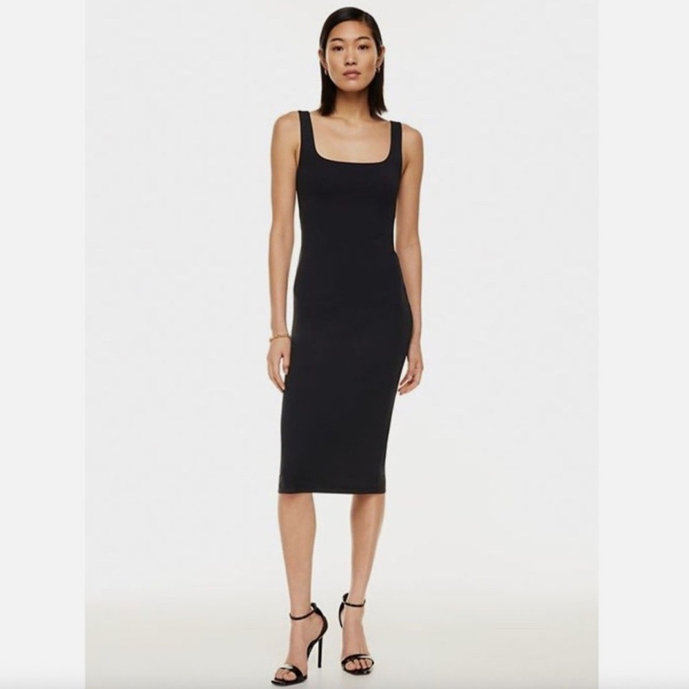 Aritzia Babaton Black Contour Dress - Worn Once